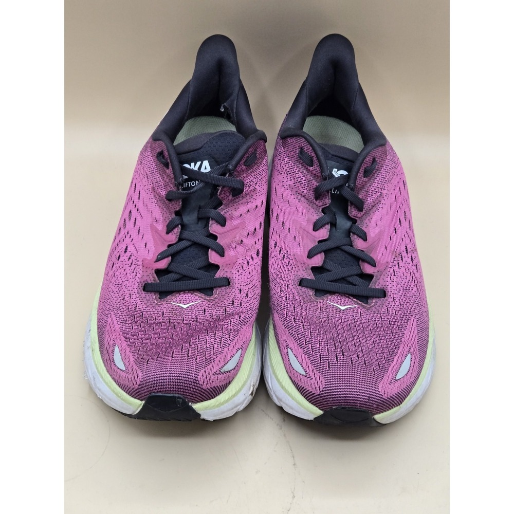 Hoka One One Plum and Black Running Shoes - Picture 13 of 15